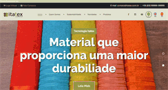 Desktop Screenshot of itatextextil.com.br